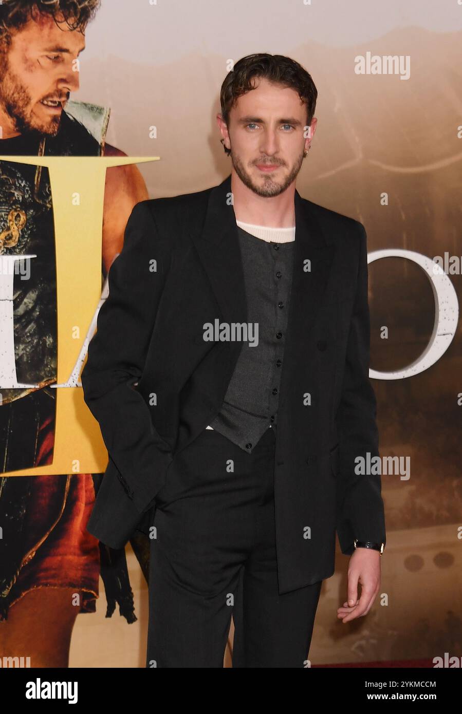 Hollywood, ca. 18 novembre 2024. Paul Mescal alla prima di Los Angeles di Gladiator II al TCL Chinese Theater di Hollywood, California, il 18 novembre 2024. Crediti: Jeffrey Mayer/Media Punch/Alamy Live News Foto Stock