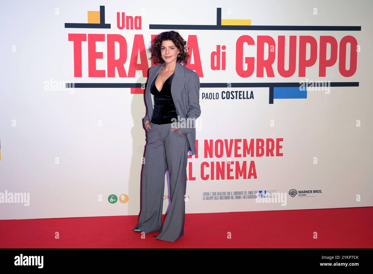 Bianca Nappi bei der Premiere des Kinofilms 'una Terapia di gruppo' in The Space moderno Cinema. ROM, 18.11.2024 Foto Stock