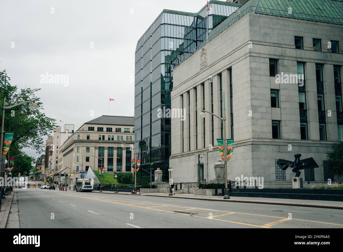 Ottawa, Ontario, Canada, 16 maggio 2024, zona centrale della capitale. Foto di alta qualità Foto Stock