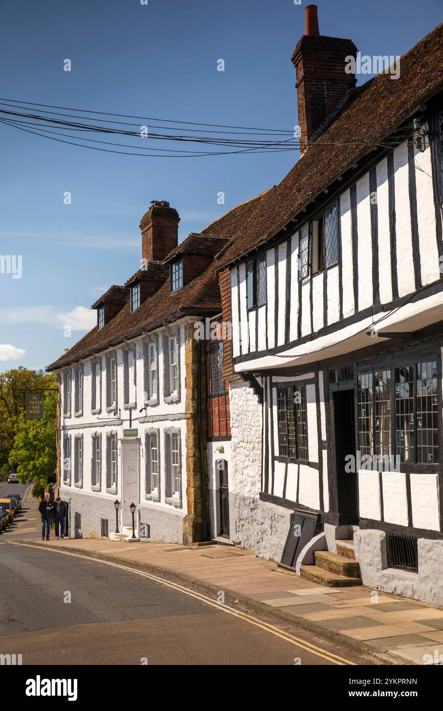 Regno Unito, Inghilterra, West Sussex, Midhurst, South Street, Spread Eagle Hotel Foto Stock