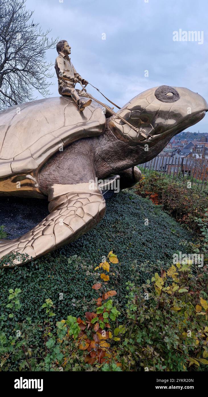 Utopia, opere di Jan Fabre, Namur, Belgio Foto Stock