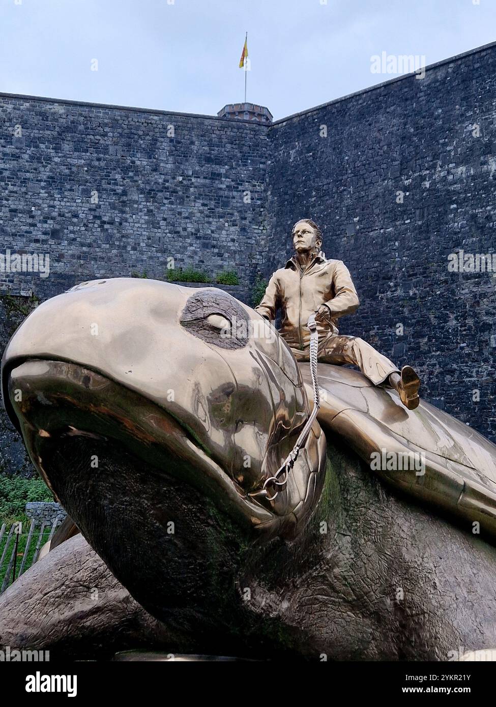 Utopia, opere di Jan Fabre, Namur, Belgio Foto Stock