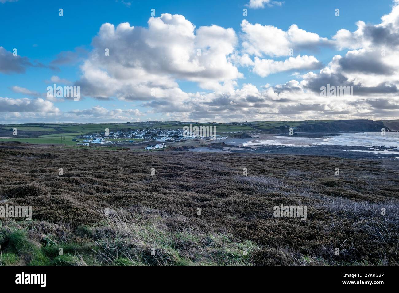 Widemouth Bay, Cornovaglia settentrionale, Inghilterra. Foto Stock