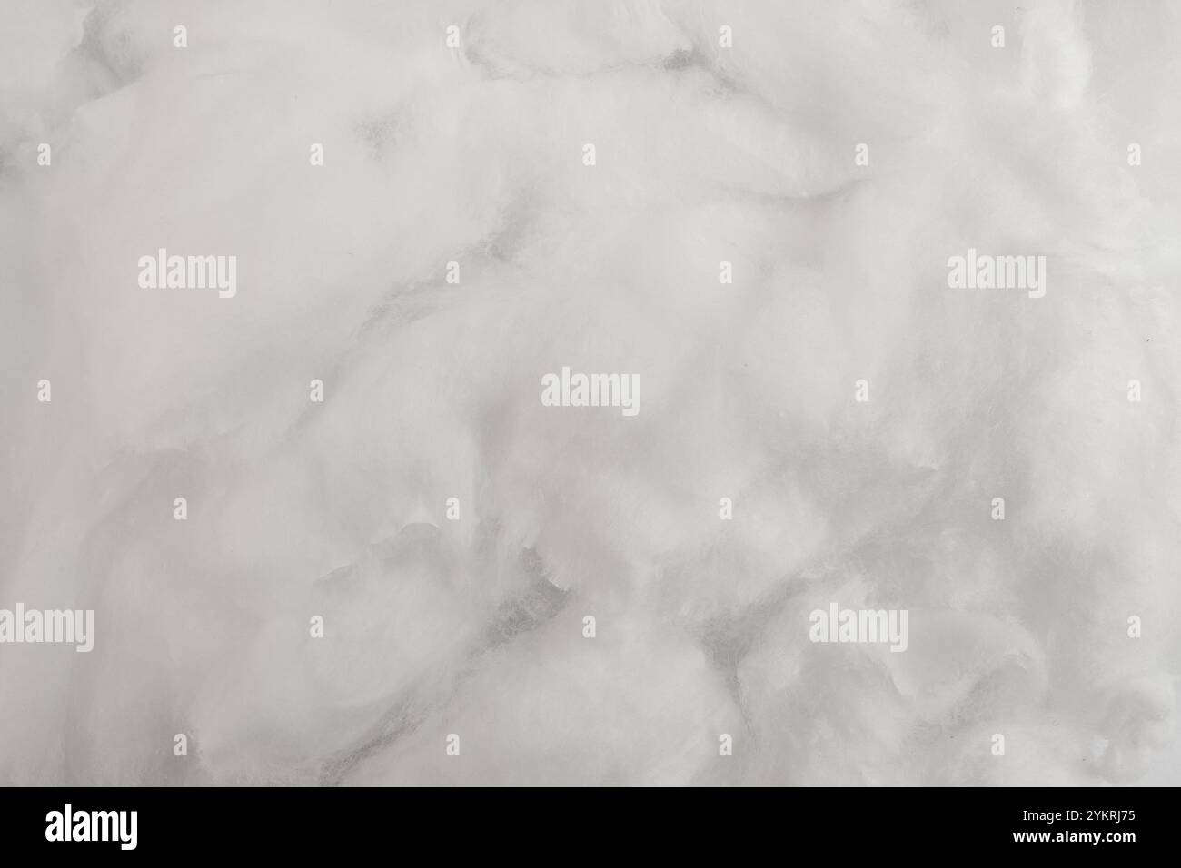 Fibre di cotone medicale full frame, messa a fuoco morbida texture ravvicinata, texture astratta Foto Stock