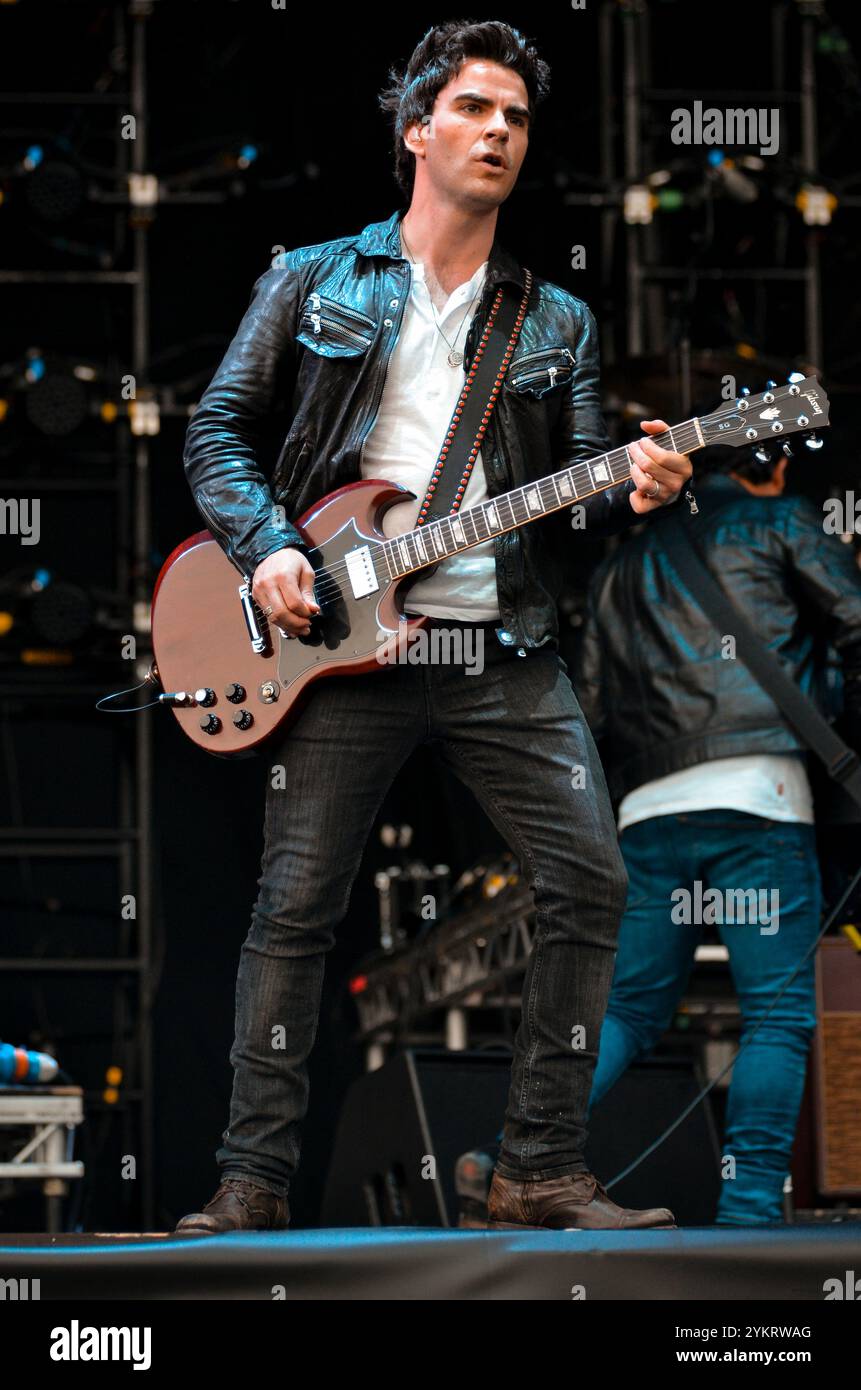 Kelly Jones - Stereophonics, V2013, Hylands Park, Chelmsford, Essex, Regno Unito - 18 agosto 2013 Foto Stock