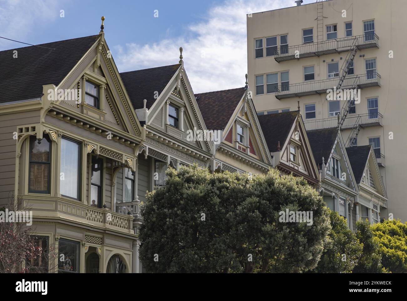 Un quadro delle signore dipinte di San Francisco Foto Stock