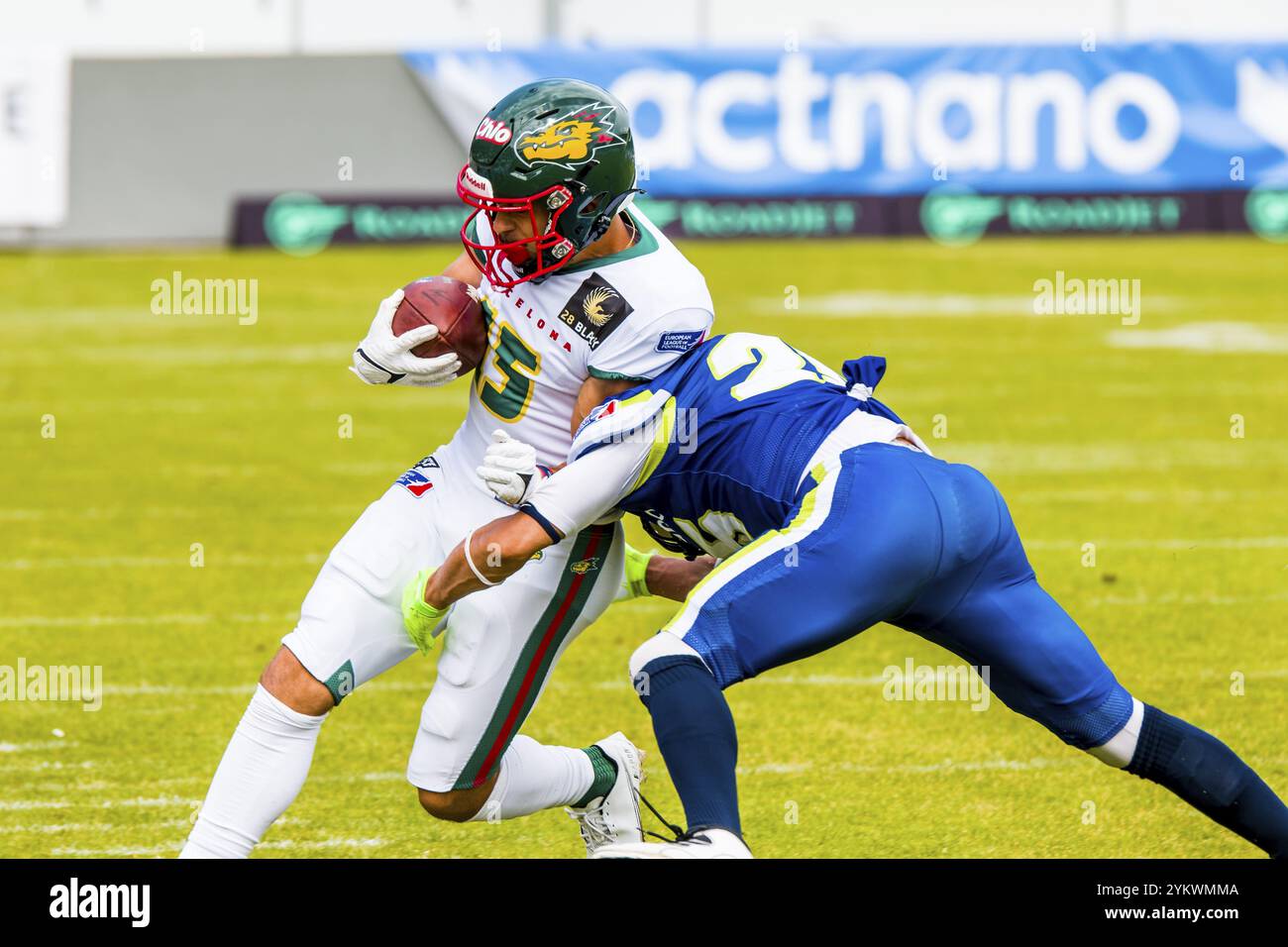 Barcelona Dragons vs. CB # 25 Benji Barnes /Stuttgart Surge Foto Stock