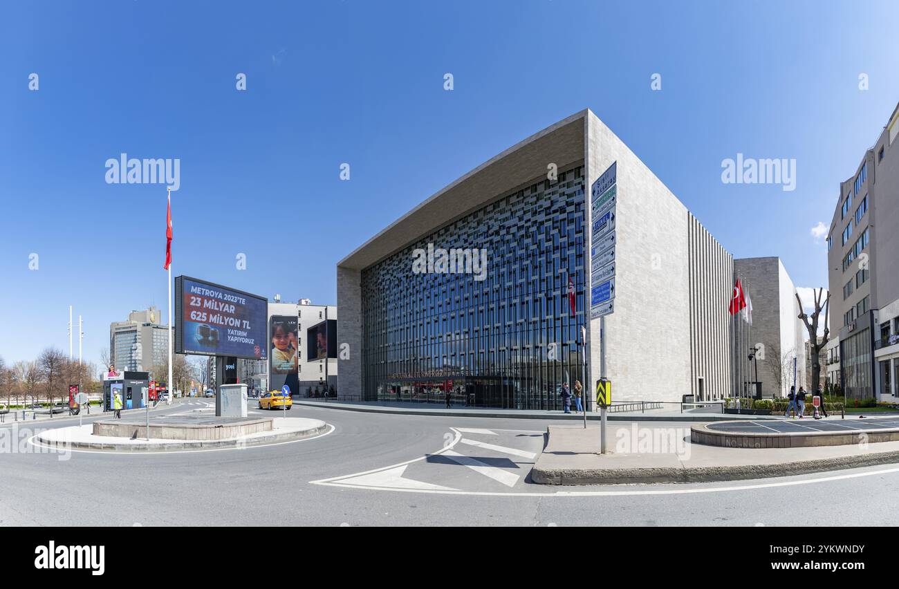 Una foto del Centro culturale Ataturk, a Istanbul Foto Stock