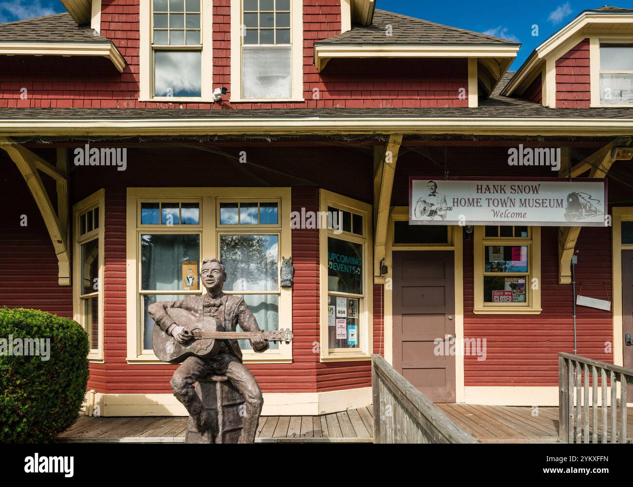Hank Snow Hometown Museum _ Liverpool, nuova Scozia, CAN Foto Stock