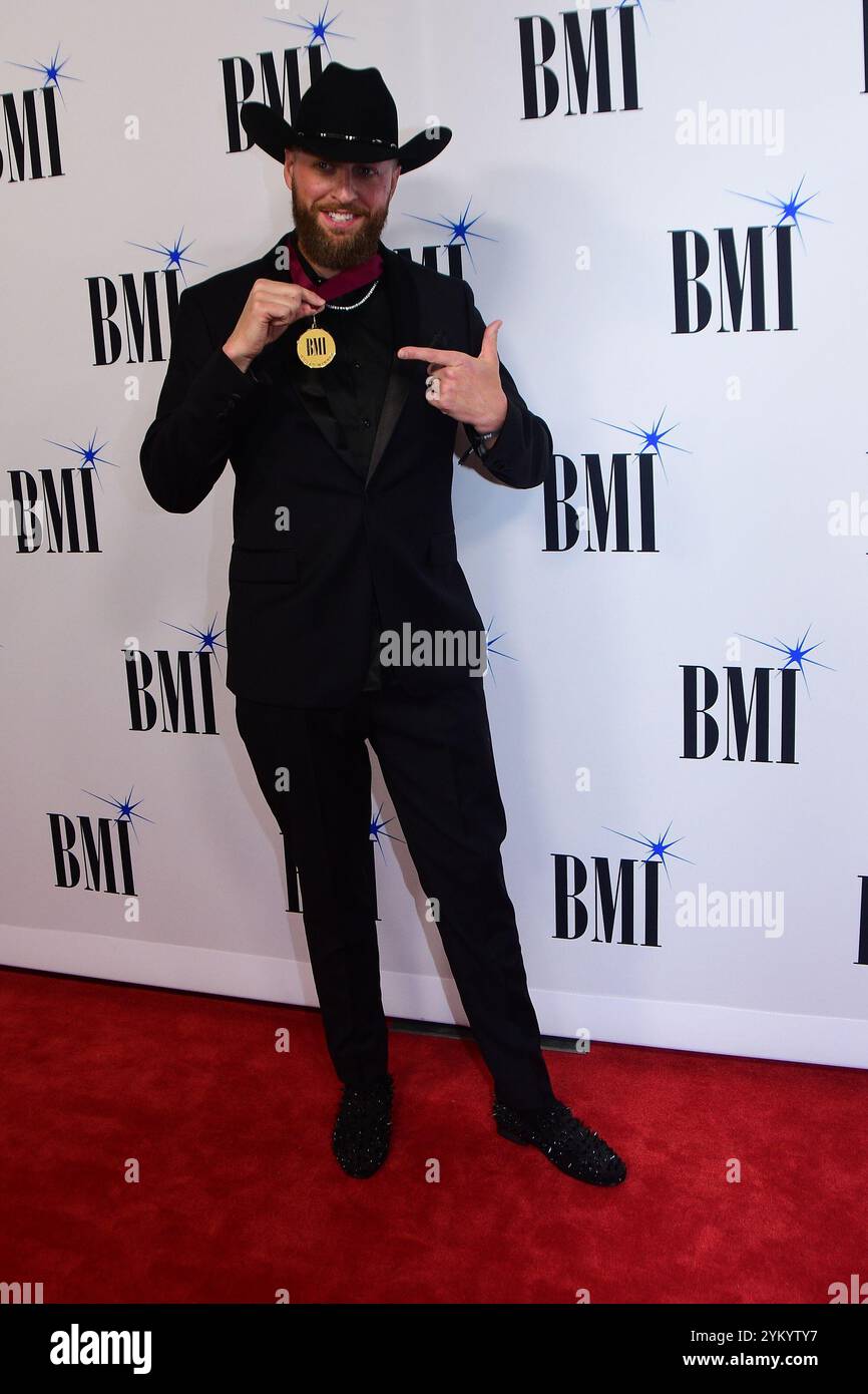 19 novembre 2024 - Nashville, Tennessee - . 2024 BMI Country Awards presso la sede centrale della BMI Music Row. (Credit Image: © Dara-Michelle Farr/AdMedia via ZUMA Press Wire) SOLO PER USO EDITORIALE! Non per USO commerciale! Foto Stock