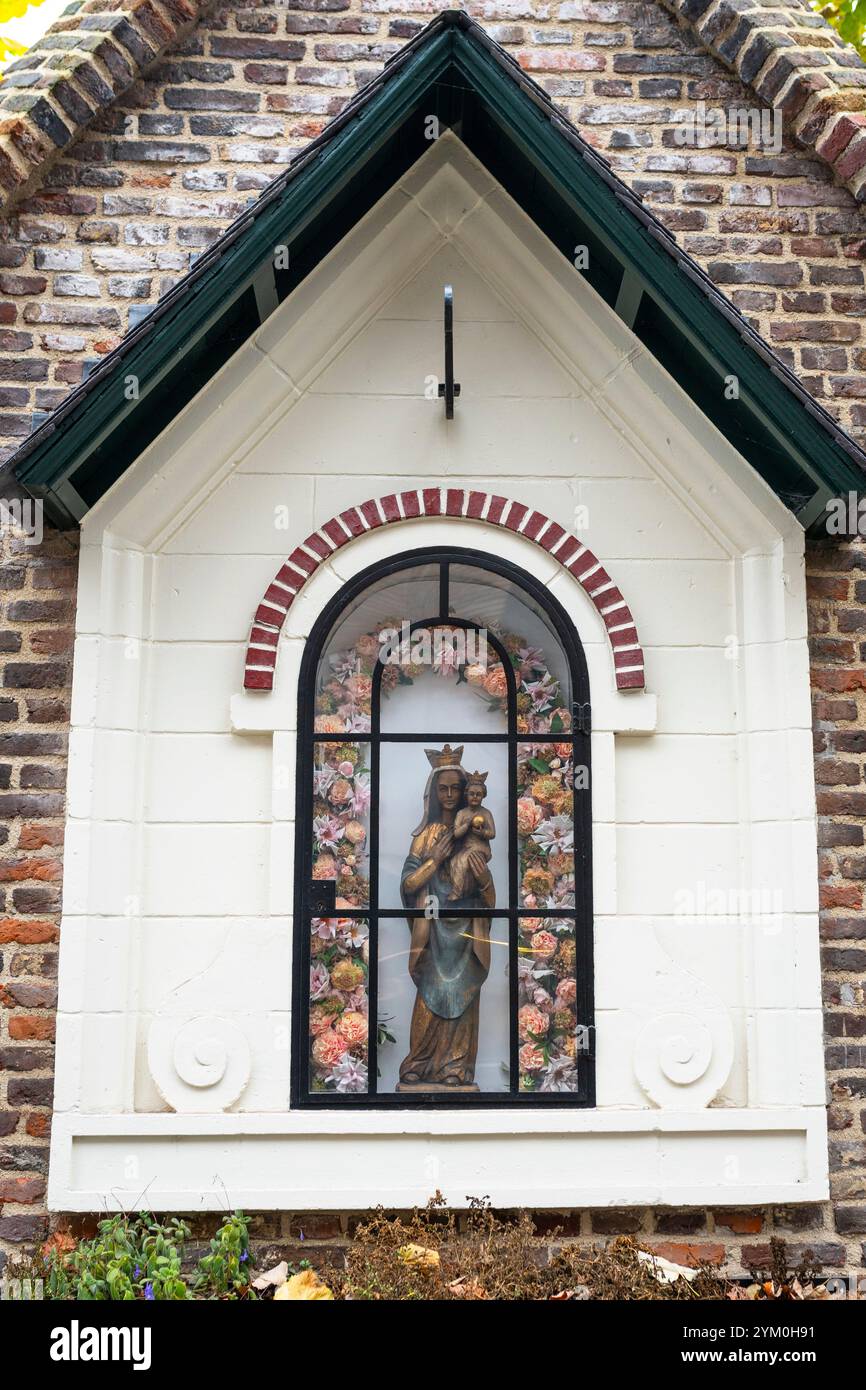 Santuario con Maria vergine al beghinaggio di Hasselt, Belgio Foto Stock