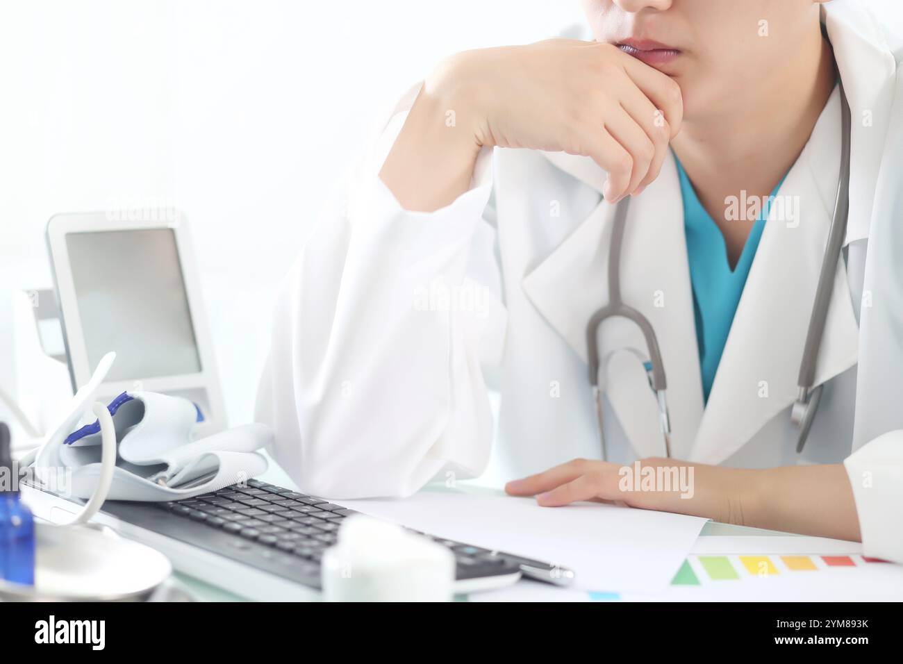 Immagine della consultazione medica Foto Stock