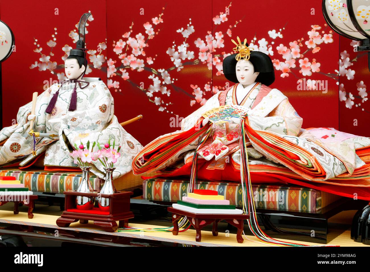 HiNA Dolls, il Foto Stock