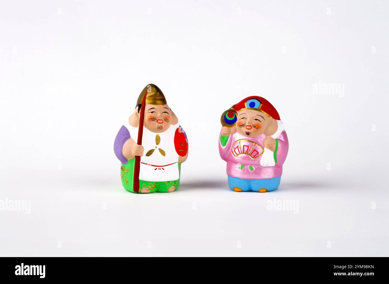 Sette dei della buona sorte Foto Stock