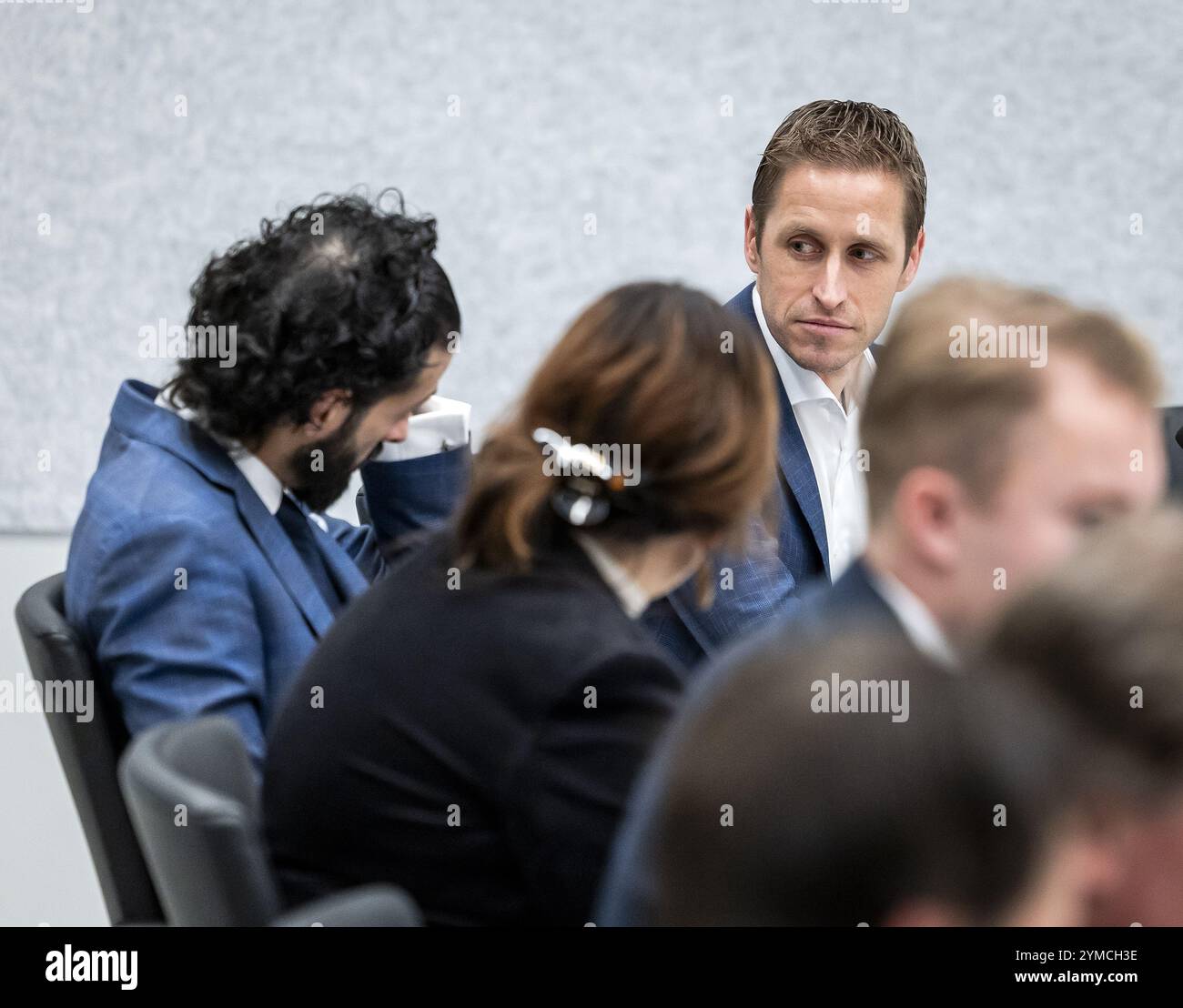 DEN HAAG - Michiel van Nispen (SP) prima della riunione costitutiva della nuova commissione temporanea per i diritti fondamentali e la revisione costituzionale. ANP REMKO DE WAAL paesi bassi - uscita belgio Foto Stock