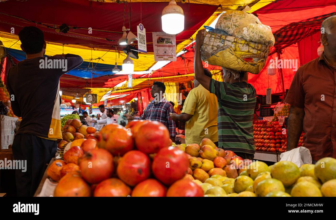 Streetscene, Bengaluru, India Foto Stock