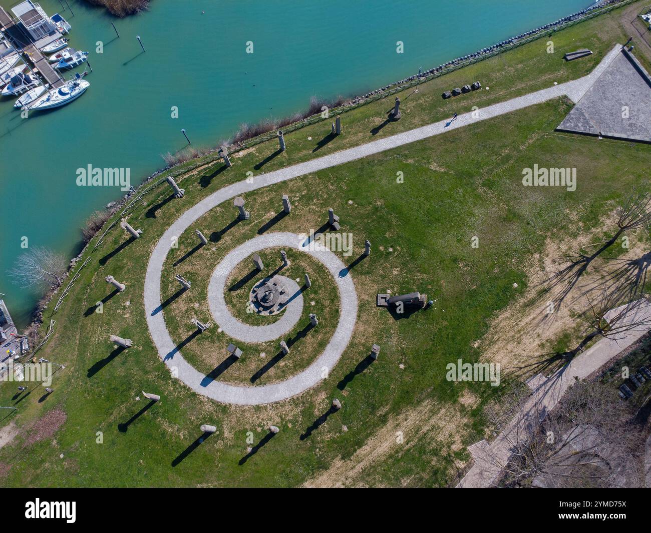 Tuoro (Umbria-provincia di Perugia). Campo del Sole Foto Stock