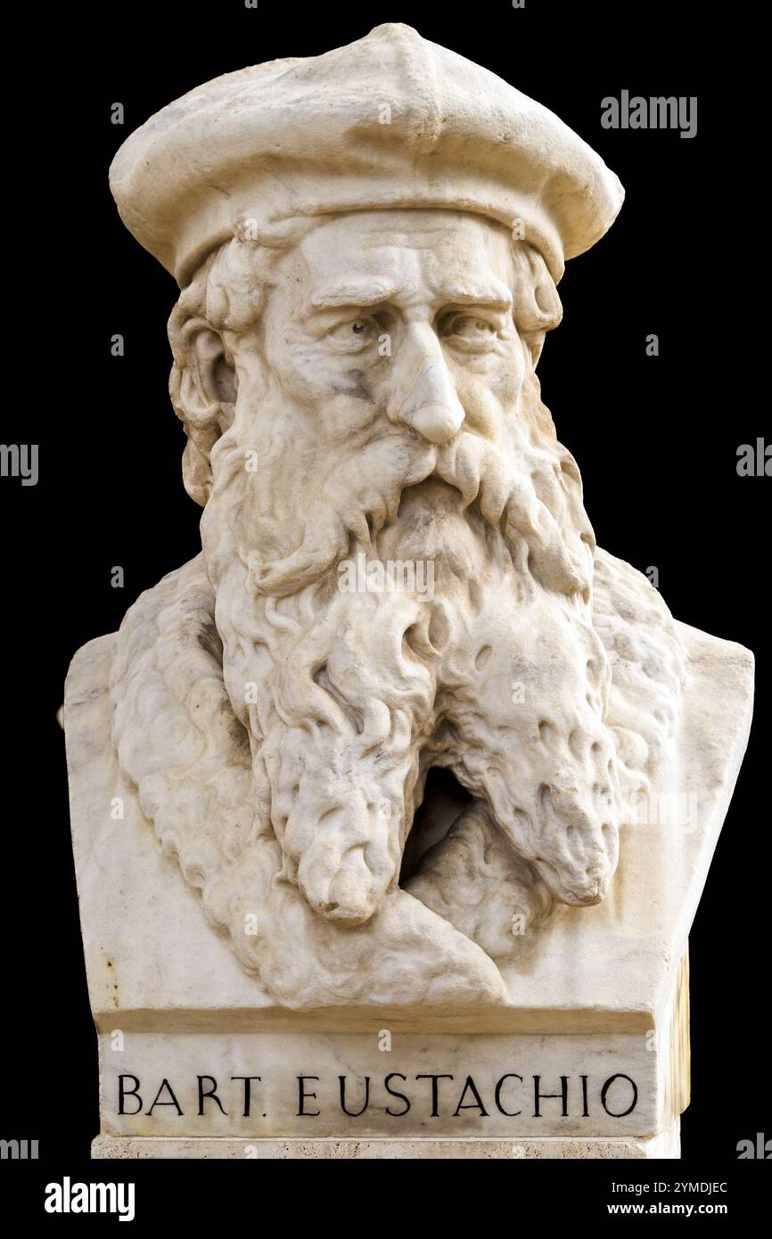 Bartolomeo Eustachi, meglio conosciuto come Eustachio (1500-1510 – 1574), anatomista italiano Foto Stock