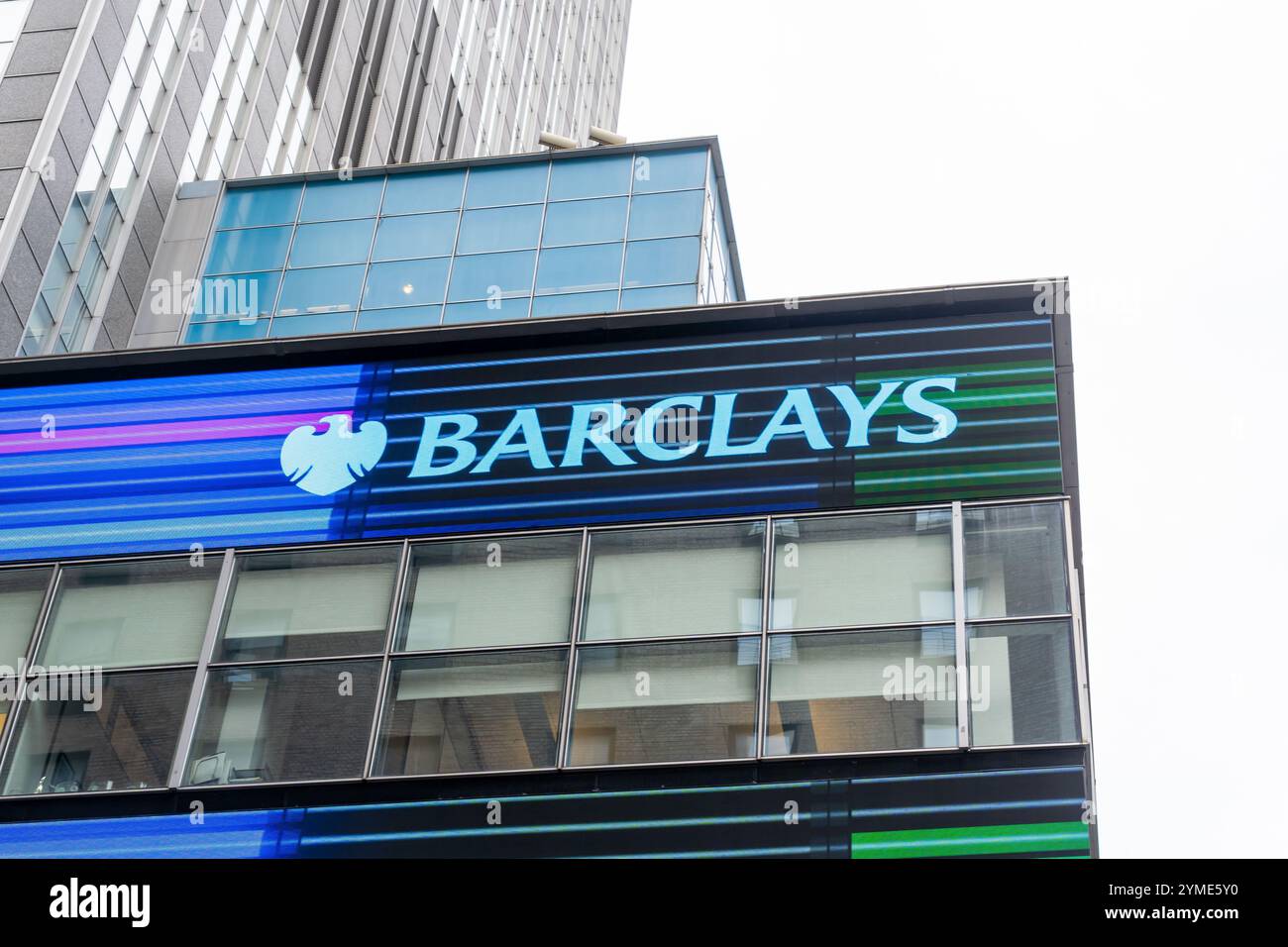 Edificio per uffici Barclays a New York, New York, Stati Uniti Foto Stock
