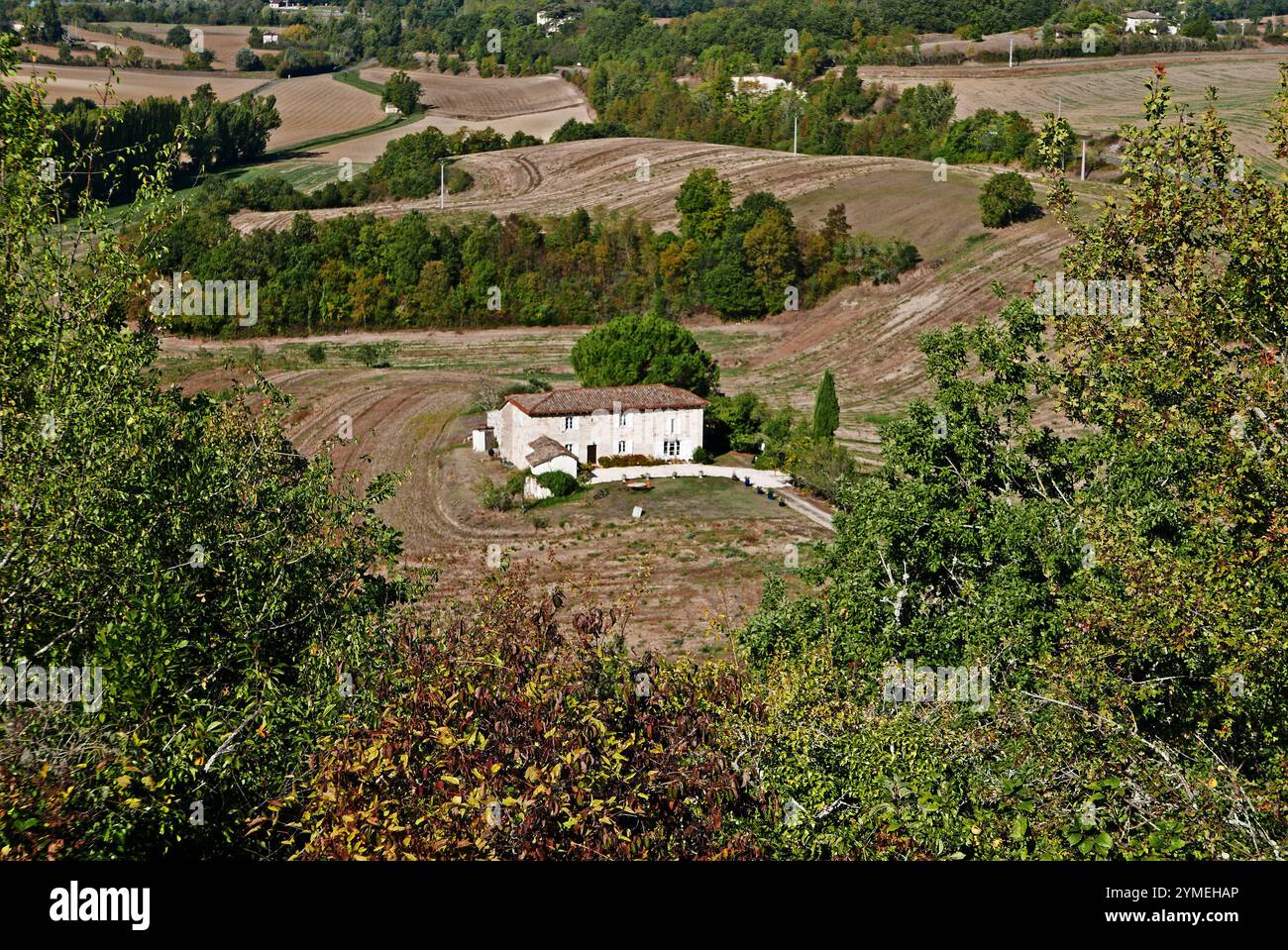 Castelnau-de-Montmiral, Tarn, Occitanie, Francia, Europa Foto Stock