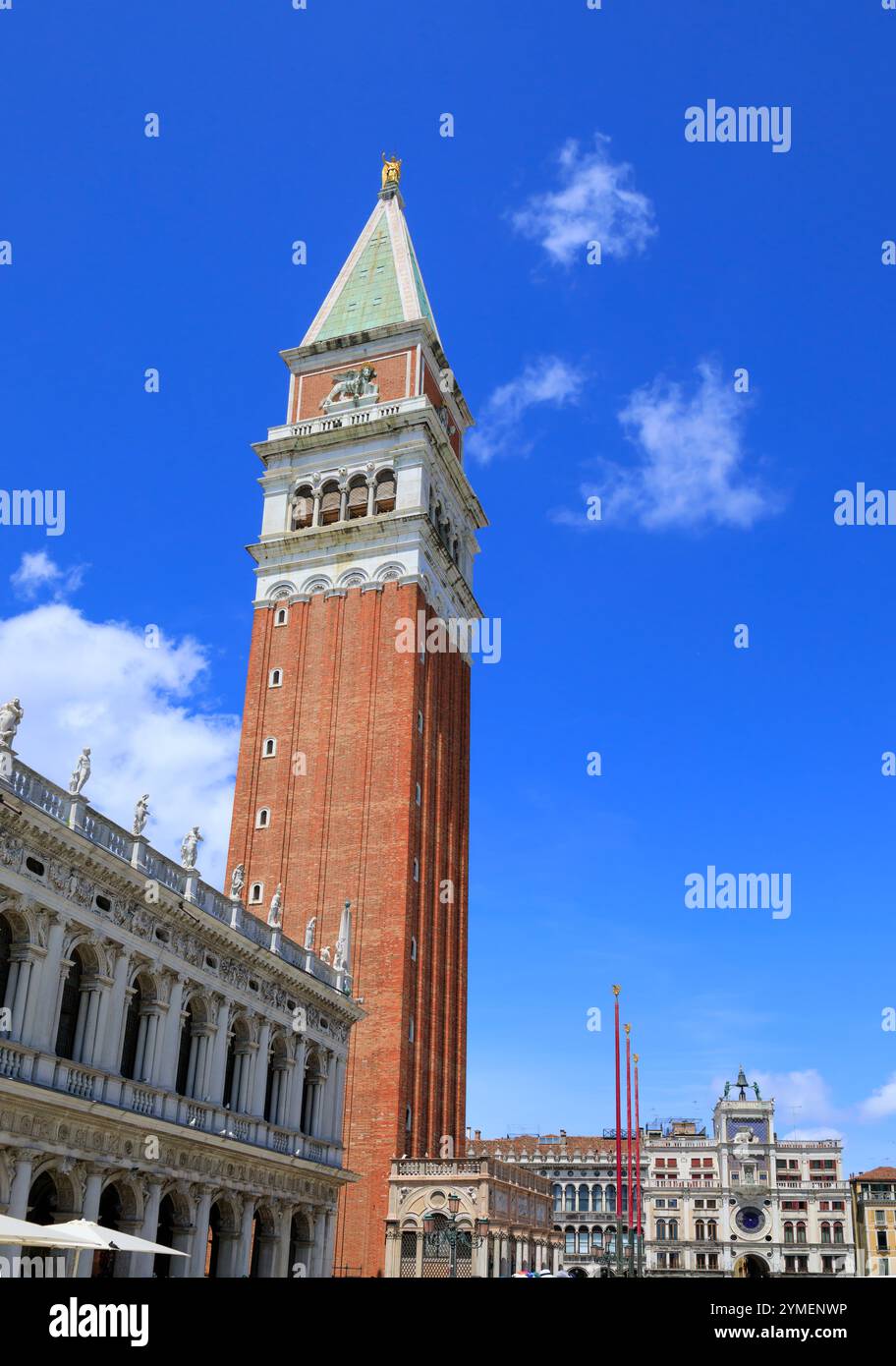 Scorcio di Piazza San Marco a Venezia, Italia. Foto Stock