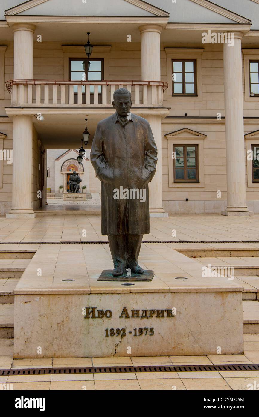 Andricgrad a Visegrad, Bosnia-Erzegovina Foto Stock