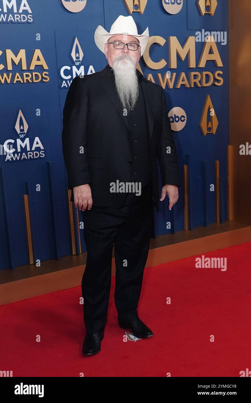 20 novembre 2024 - Nashville, Tennessee - William Lee Golden. 58° Annual CMA Awards, la più grande serata della musica country, tenutasi presso il Music City Center. (Credit Image: © Mickey Bernal/AdMedia via ZUMA Press Wire) SOLO PER USO EDITORIALE! Non per USO commerciale! Foto Stock