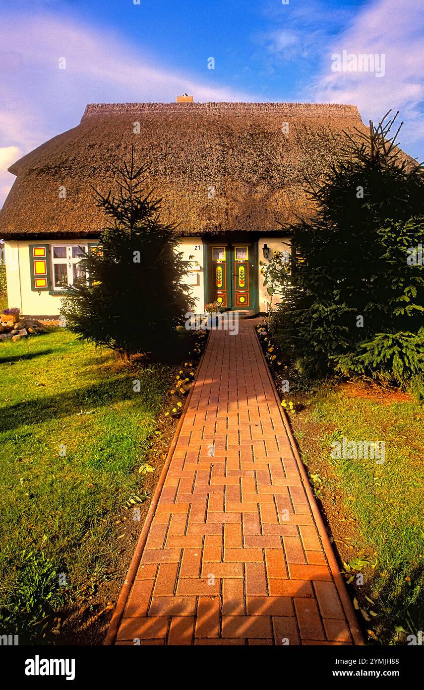 Architettura residenziale, nato, Germania Est Foto Stock