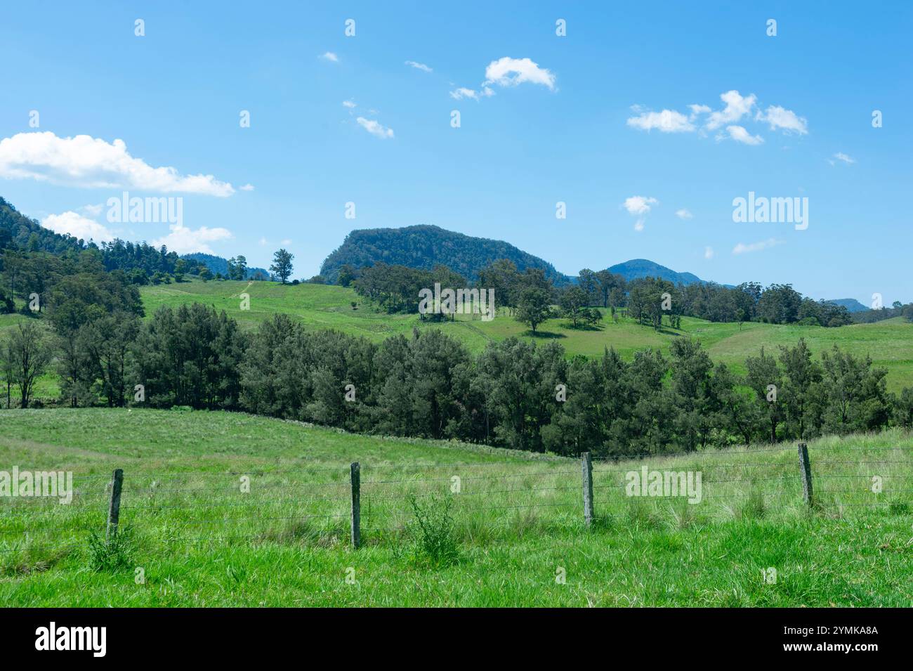 Pittoresca campagna vicino a Killarney, Queensland, QLD, Australia Foto Stock