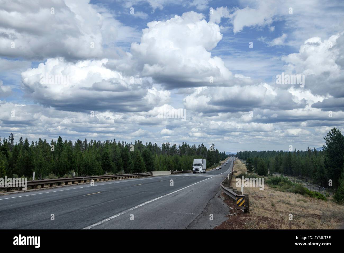 USA, Oregon, Gilchrist, autostrada 97 Foto Stock