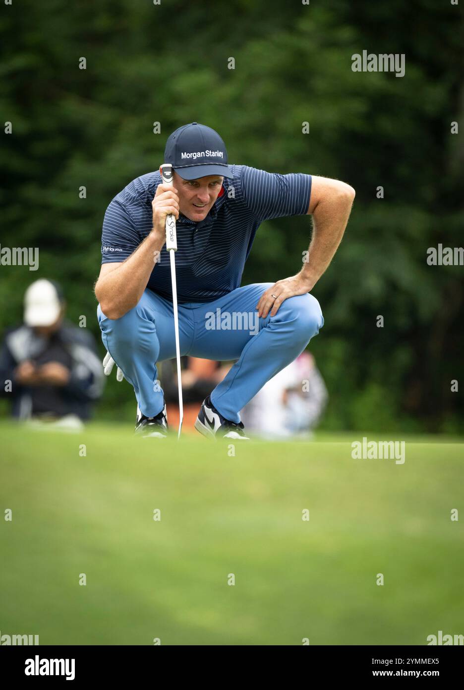 22 novembre 2024, Hong Kong, Hong Kong SAR, Cina: Link Hong Kong Open Golf Englands Justin Rose durante il secondo round dell'evento Asian Tour. (Credit Image: © Jayne Russell/ZUMA Press Wire) SOLO PER USO EDITORIALE! Non per USO commerciale! Foto Stock