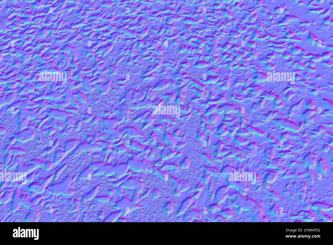 Lascia l'asfalto della strada in una mappa normale Foto Stock