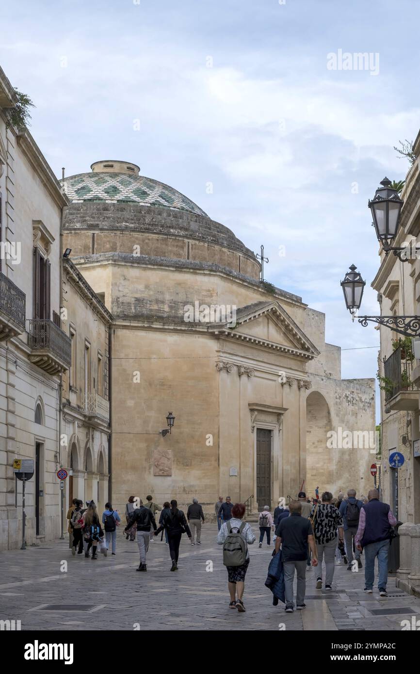 Chiesa di Santa Maria di porta, Lecce, Puglia, Italia, Europa Foto Stock