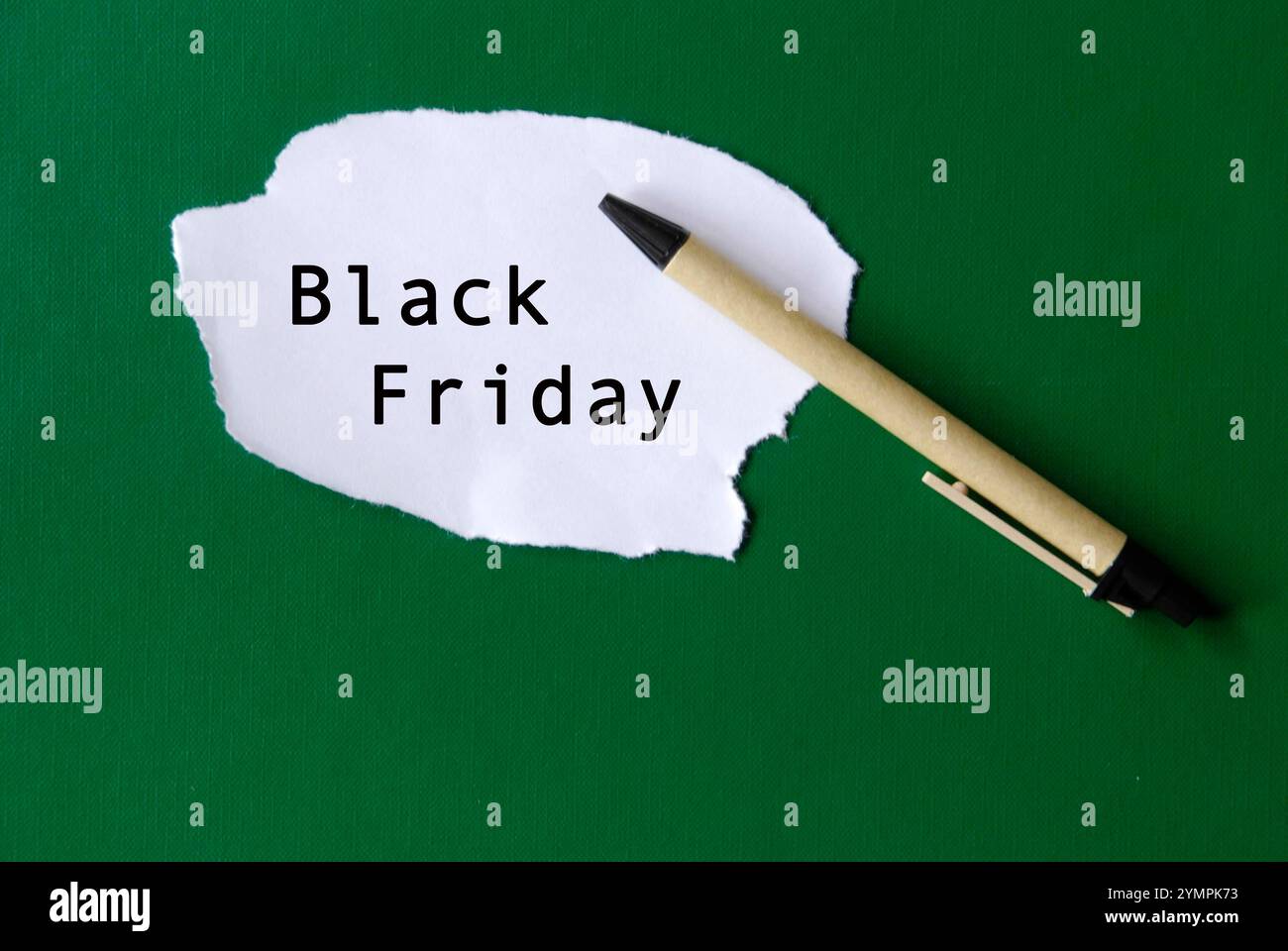 Foto simbolo per illustrare articoli o pubblicità per il Black Friday Foto Stock