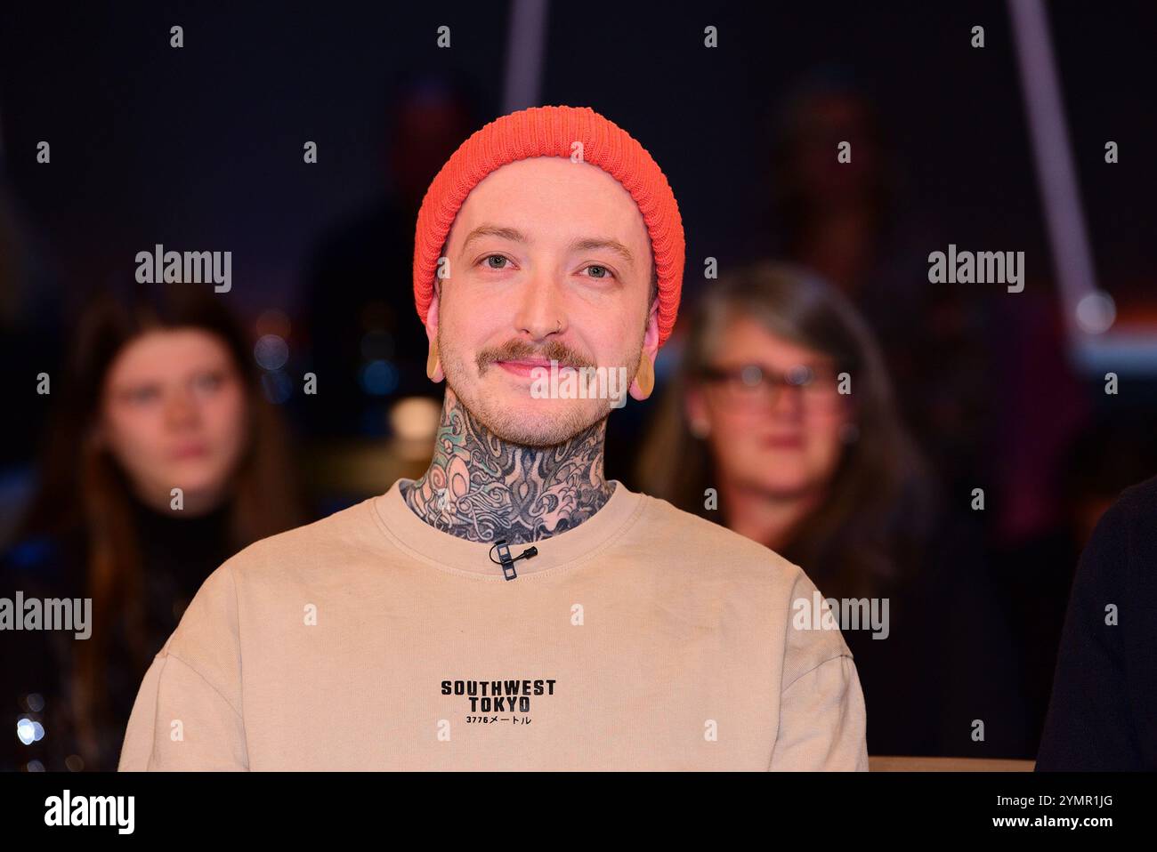 Jonas Winkler bei der NDR Talk Show AM 22.11.2024 ad Amburgo Foto Stock