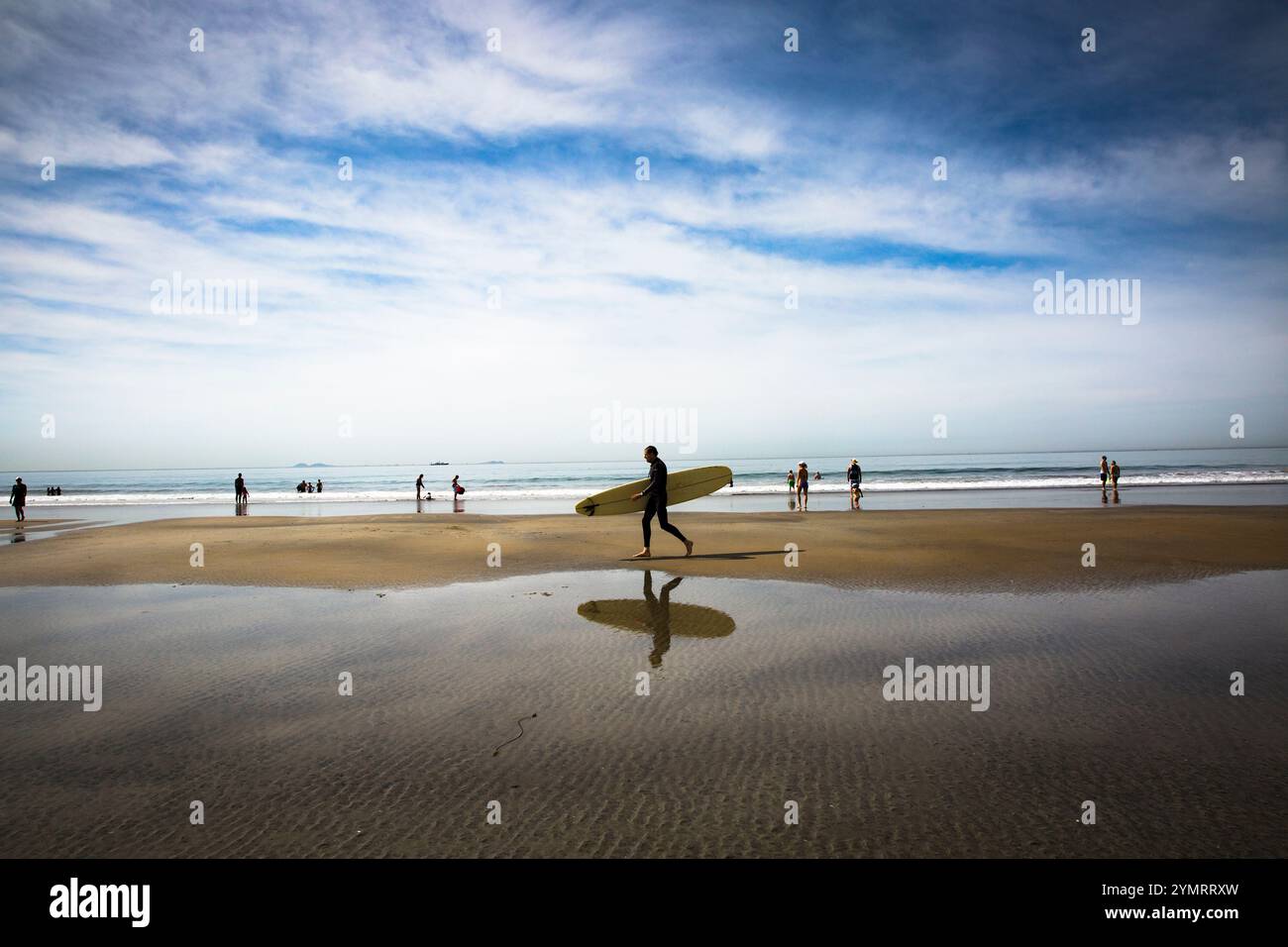 Coronado Beach a San Diego. Foto Stock