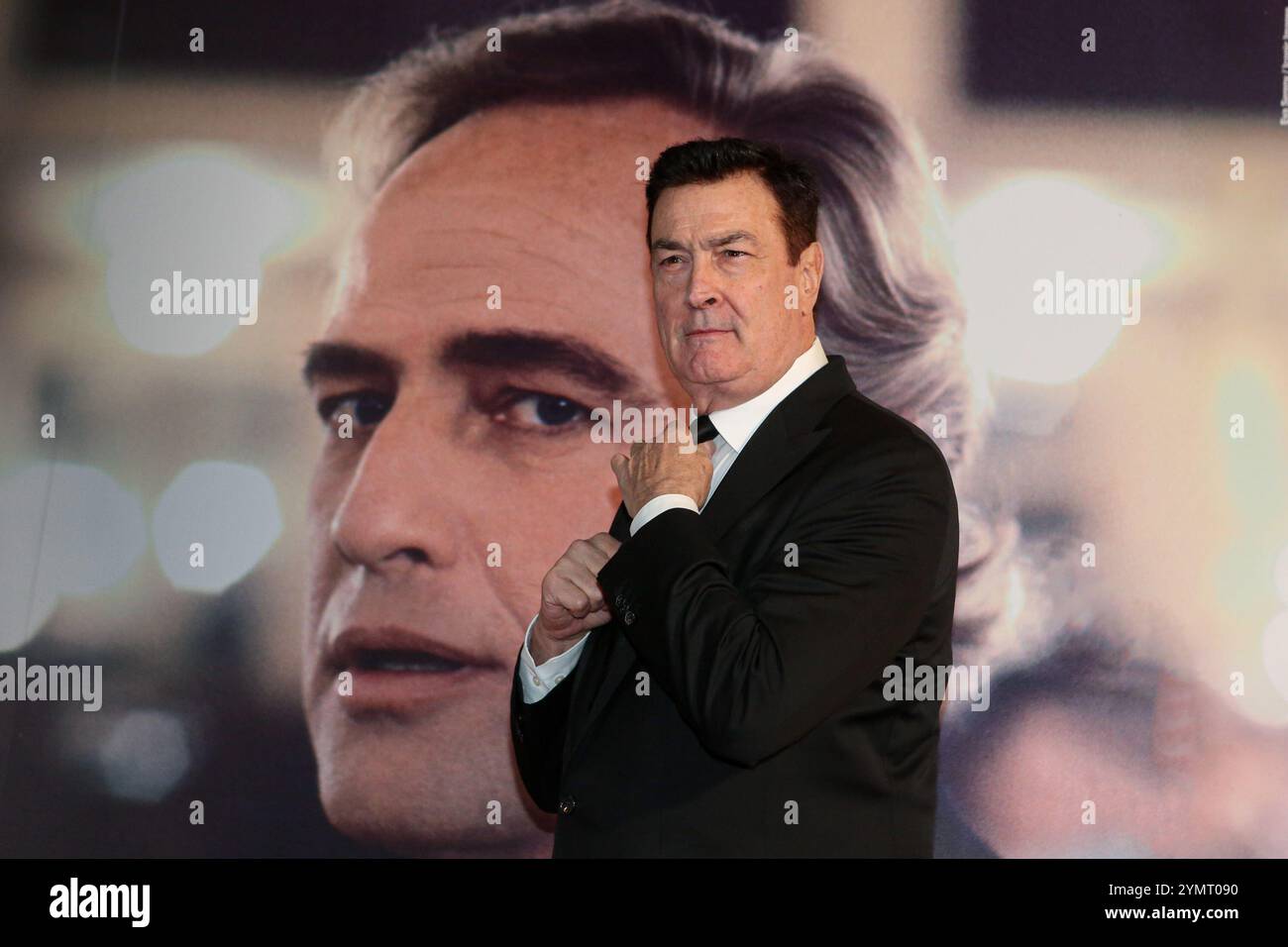 Torino, Italia. 22 novembre 2024. Daniel McVicar partecipa al Red carpet della cerimonia di apertura del 42° Torino Film Festival al Teatro Regio di Torino. (Foto di Elena Vizzoca/SOPA Images/Sipa USA) credito: SIPA USA/Alamy Live News Foto Stock