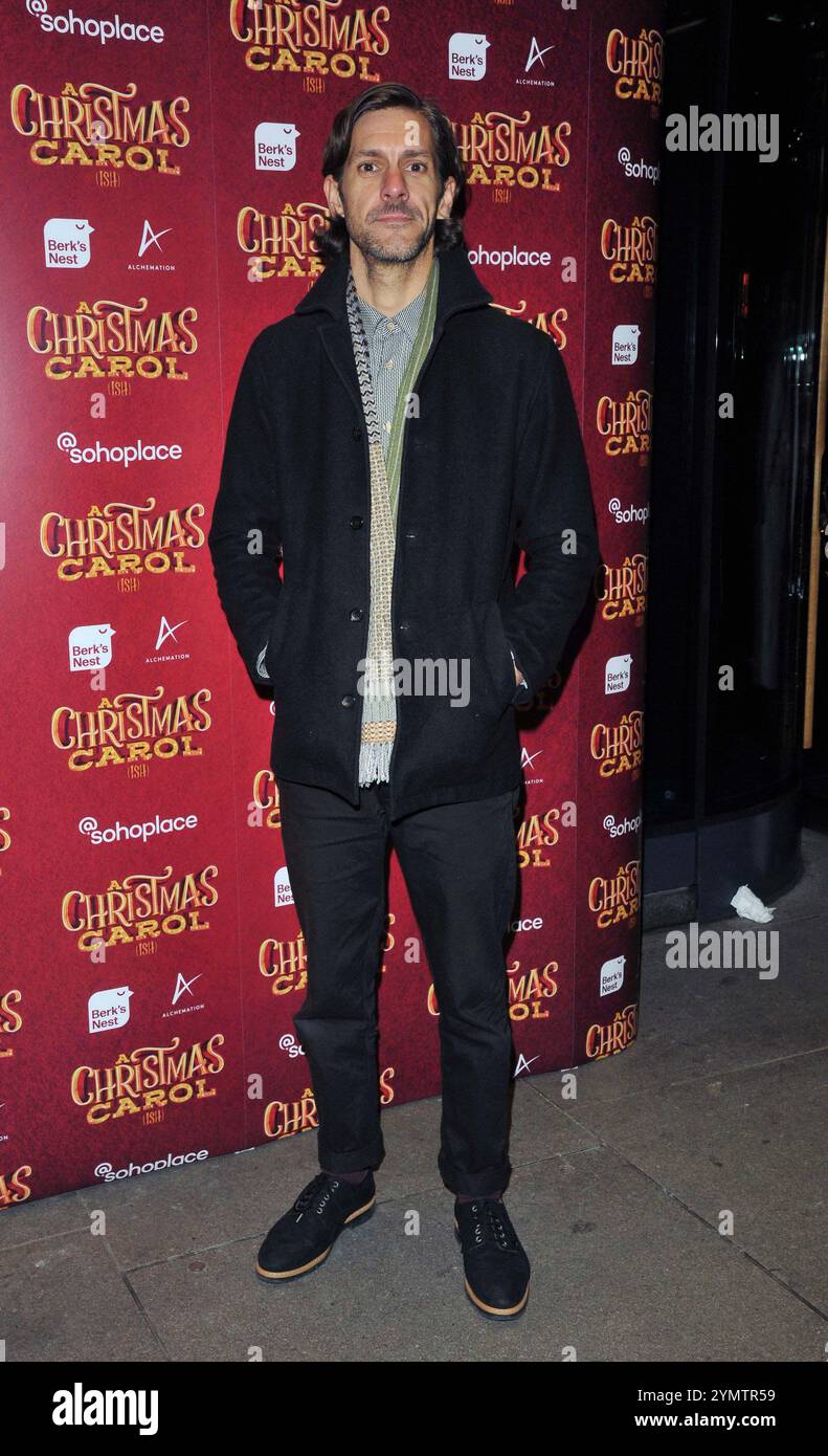 Londra, Regno Unito. 21 novembre 2024. Mathew Baynton alla serata stampa "A Christmas Carol-ish", @sohoplace, Soho Place, giovedì 21 novembre 2024 a Londra, Inghilterra, Regno Unito. CAP/CAN © CAN/Capital Pictures credito: Capital Pictures/Alamy Live News Foto Stock