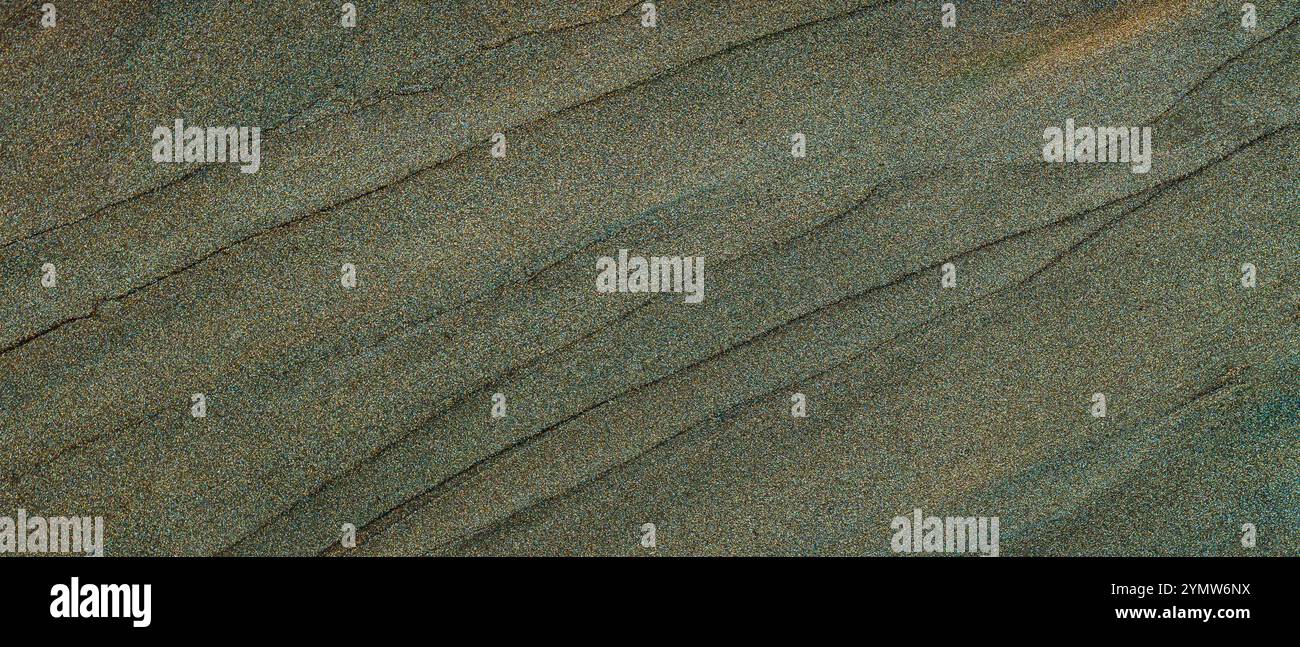 Elegante texture astratta con toni delicati verde e oro Foto Stock
