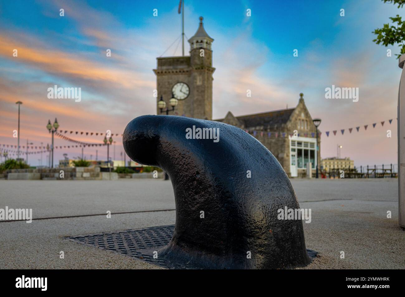 Waterfront Marina Curve al porto di dover nel Kent Foto Stock