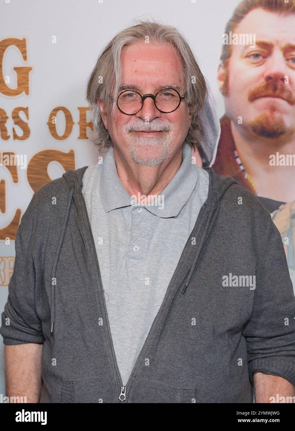 Los Angeles, CA. 22 novembre 2024. Matt Groening alla prima di Standing on the Shoulders of Kitties tenutasi al DGA Theater Complex il 22 novembre 2024 a Los Angeles, California. Crediti: Faye Sadou/Media Punch/Alamy Live News Foto Stock