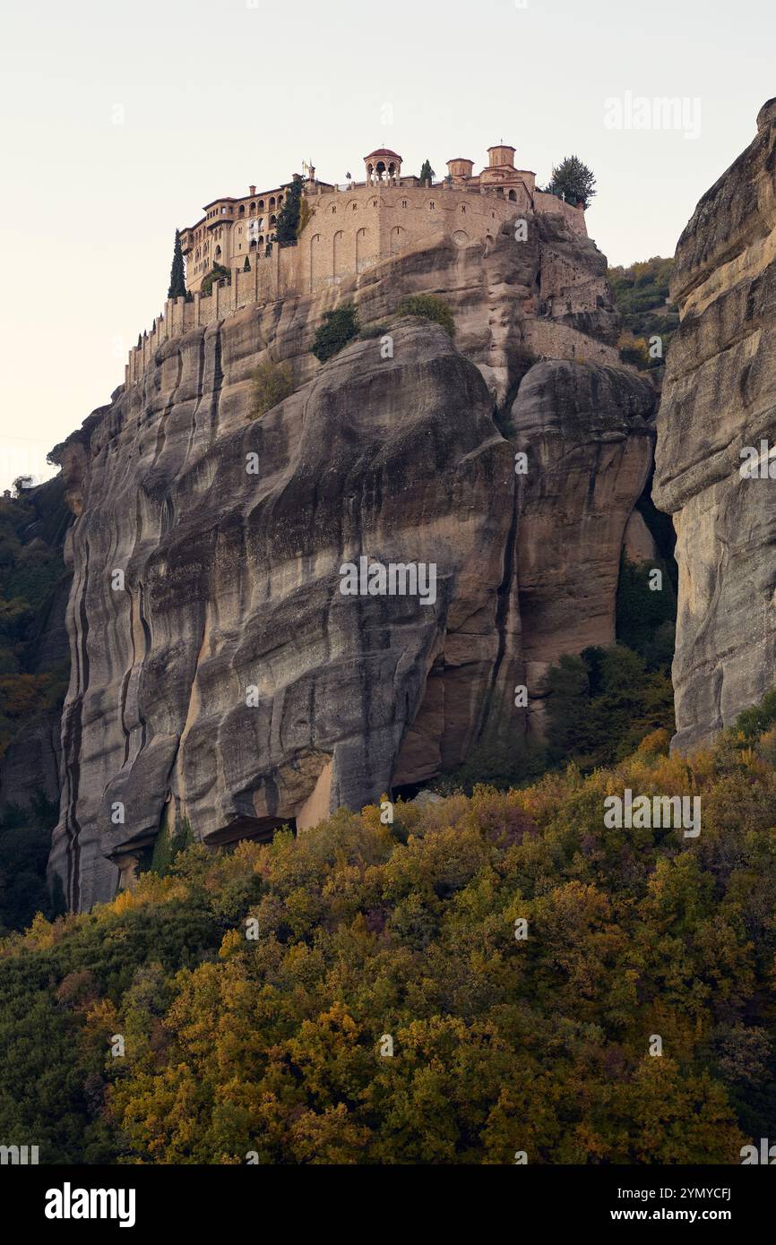 Varlaam monastero di Meteora, Grecia Foto Stock