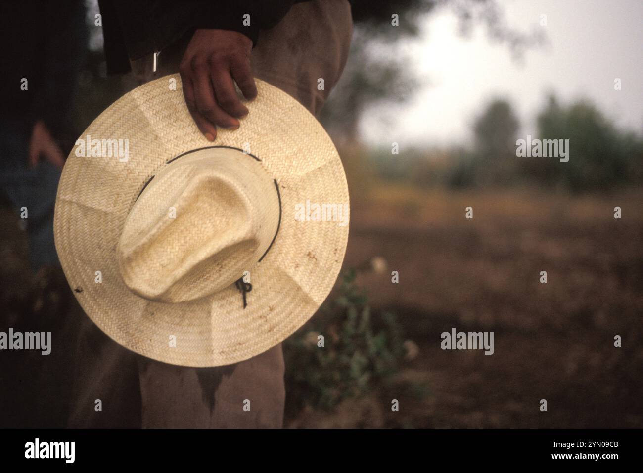 Vita quotidiana in un piccolo villaggio montano a Puebla, Messico Foto Stock