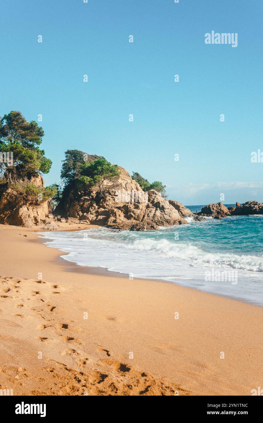 Gita in Costa Brava Foto Stock