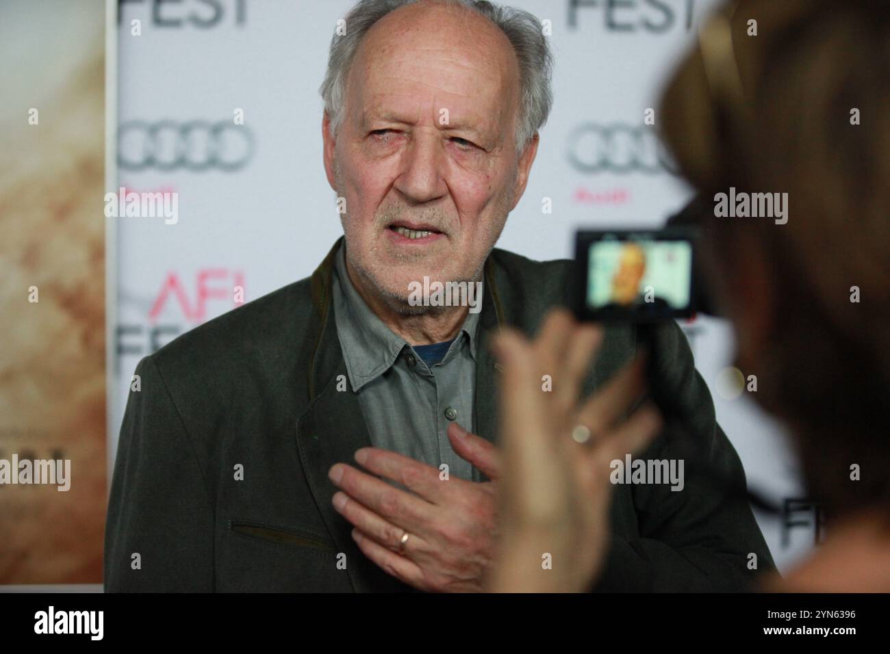 Werner Herzog all'AFI 2015 Foto Stock
