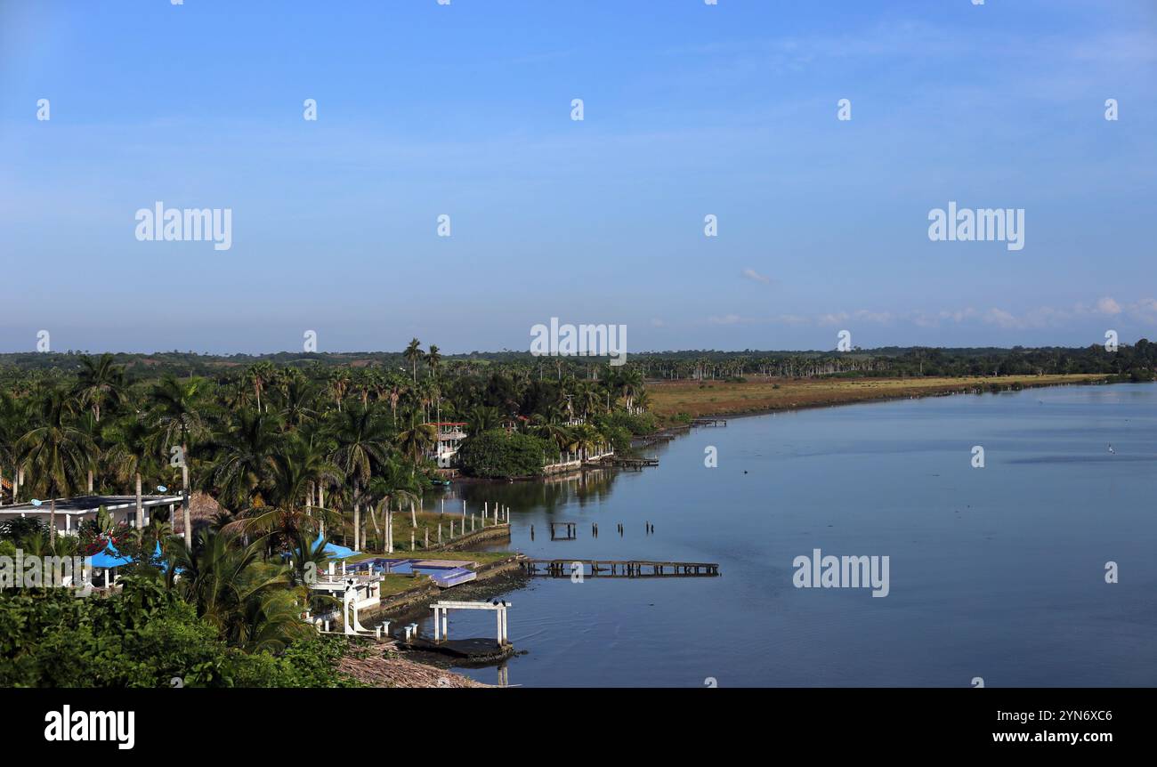 Barra de Cazones, Veracruz, Messico Foto Stock