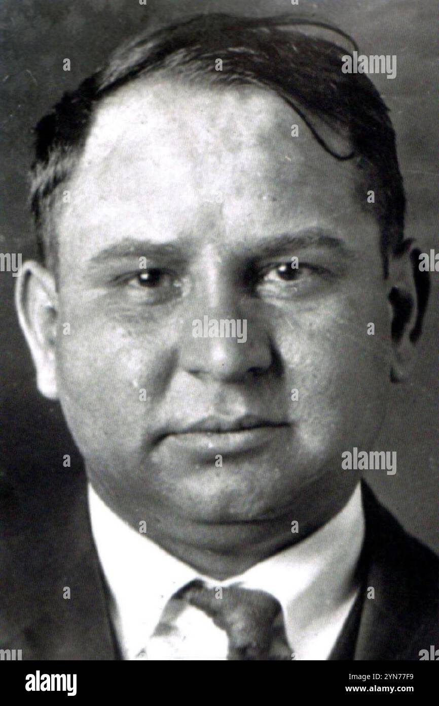 Giuseppe Masseria, Giuseppe "Joe the Boss" Masseria (1886 - 1931) boss mafioso italo-americano a New York. Foto Stock