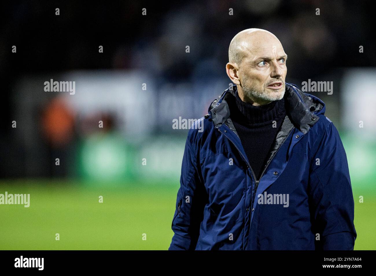 Haderslev, Danimarca. 24 novembre 2024. Il capo-allenatore Jesper Sorensen di Broendby SE visto durante il 3F Superliga match tra Soenderjyske e Broendby IF al Sydbank Park di Haderslev. Credito: Gonzales Photo/Alamy Live News Foto Stock