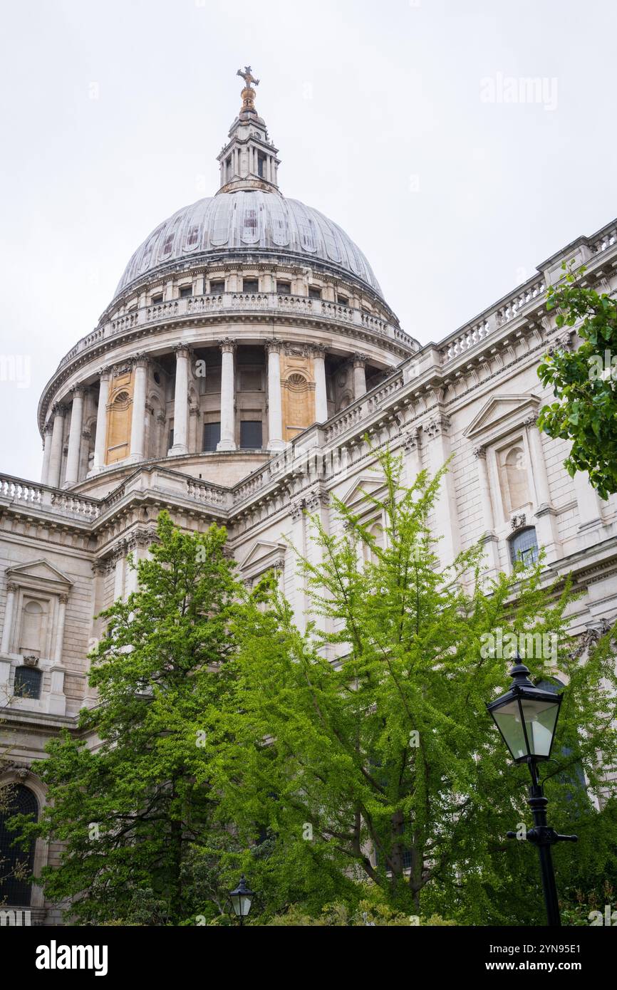 La Cattedrale di St. Paul, la Cattedrale di Londra, Inghilterra Foto Stock