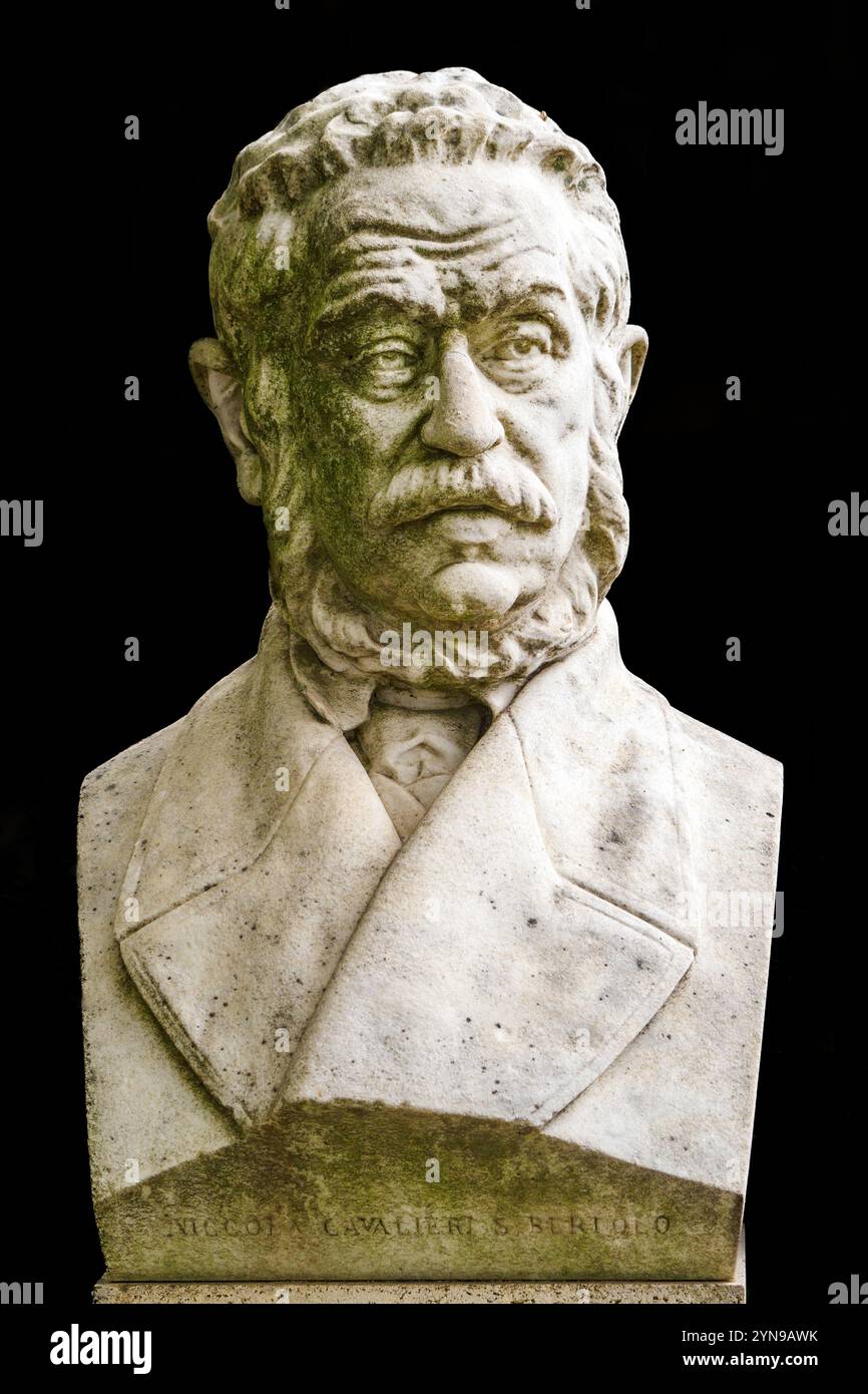 Nicola Cavalieri San Bertolo (1788 - 1867) - ingegnere senior italiano presso il Dipartimento acqua e strade e professore di idraulica e Ingegneria strutturale presso l'Archiginnasio Romano della Sapienza; ha scritto il manuale delle istituzioni di architettura statica e idraulica (1826-27) Foto Stock